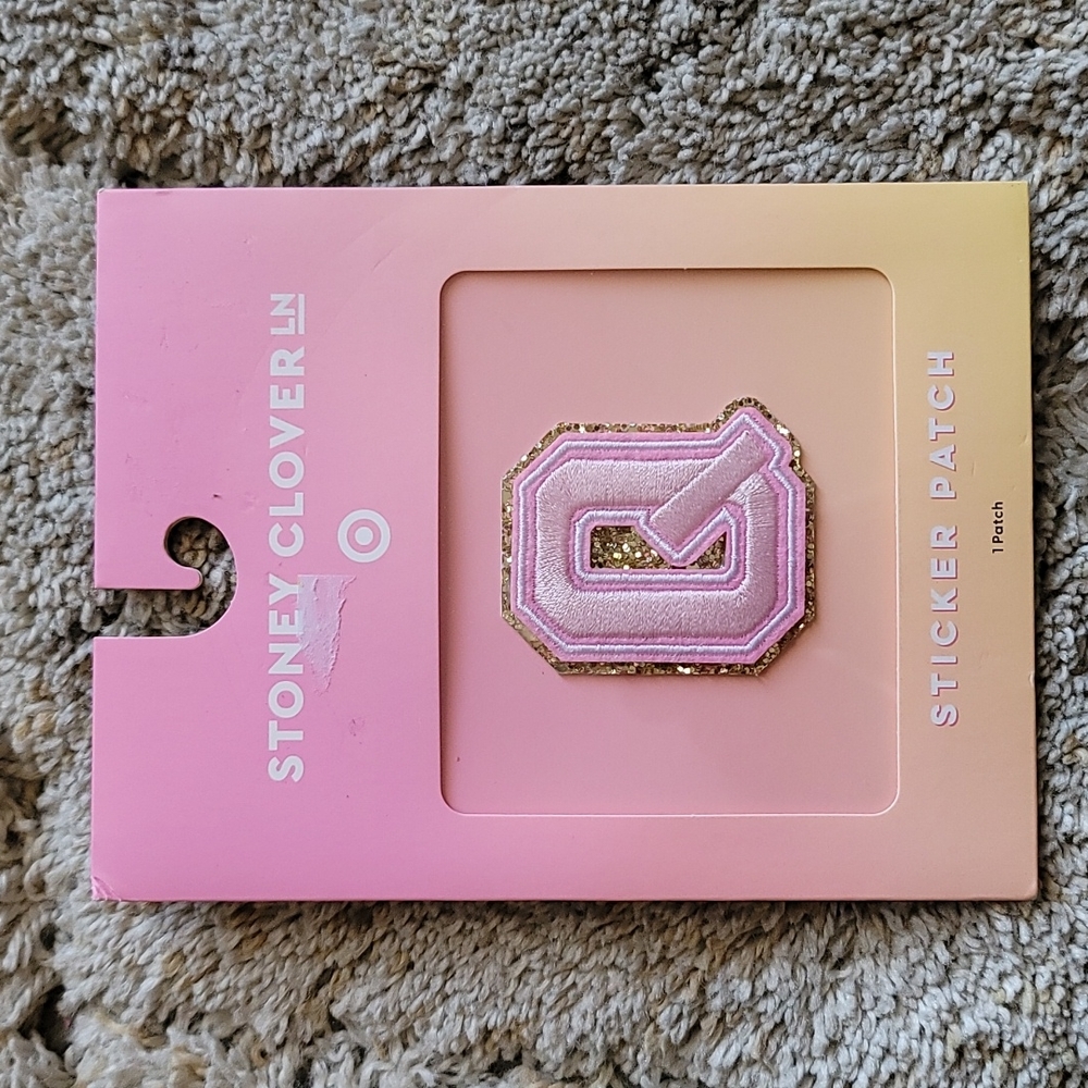 NWT SCL x Target Letter Q Patch